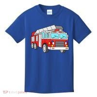 Cool Fire Engine Firetruck Firefighter Meaningful Gift Kids T-Shirt thumb 0