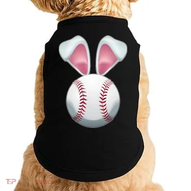 Cute Funny Easter Bunny Baseball Doggie Tank
