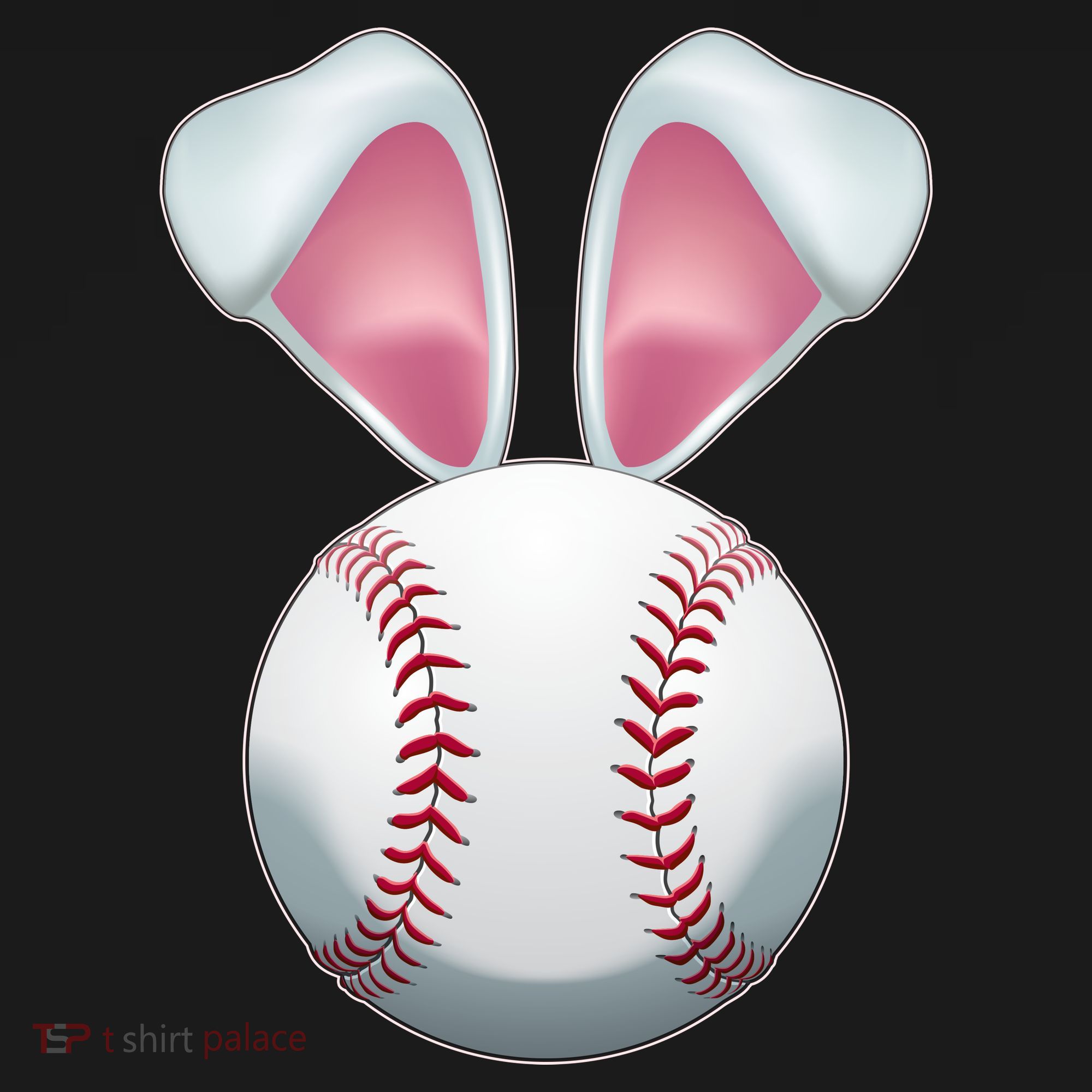 Cute Funny Easter Bunny Baseball Hoodie