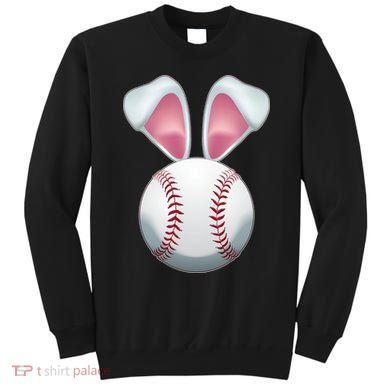 Cute Funny Easter Bunny Baseball Sweatshirt