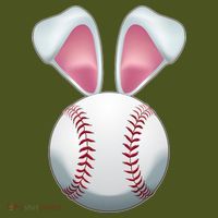 Cute Funny Easter Bunny Baseball Kids Hoodie thumb 2