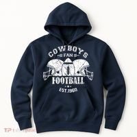 Cowboys Football Est 1960 Fan Hoodie thumb 0