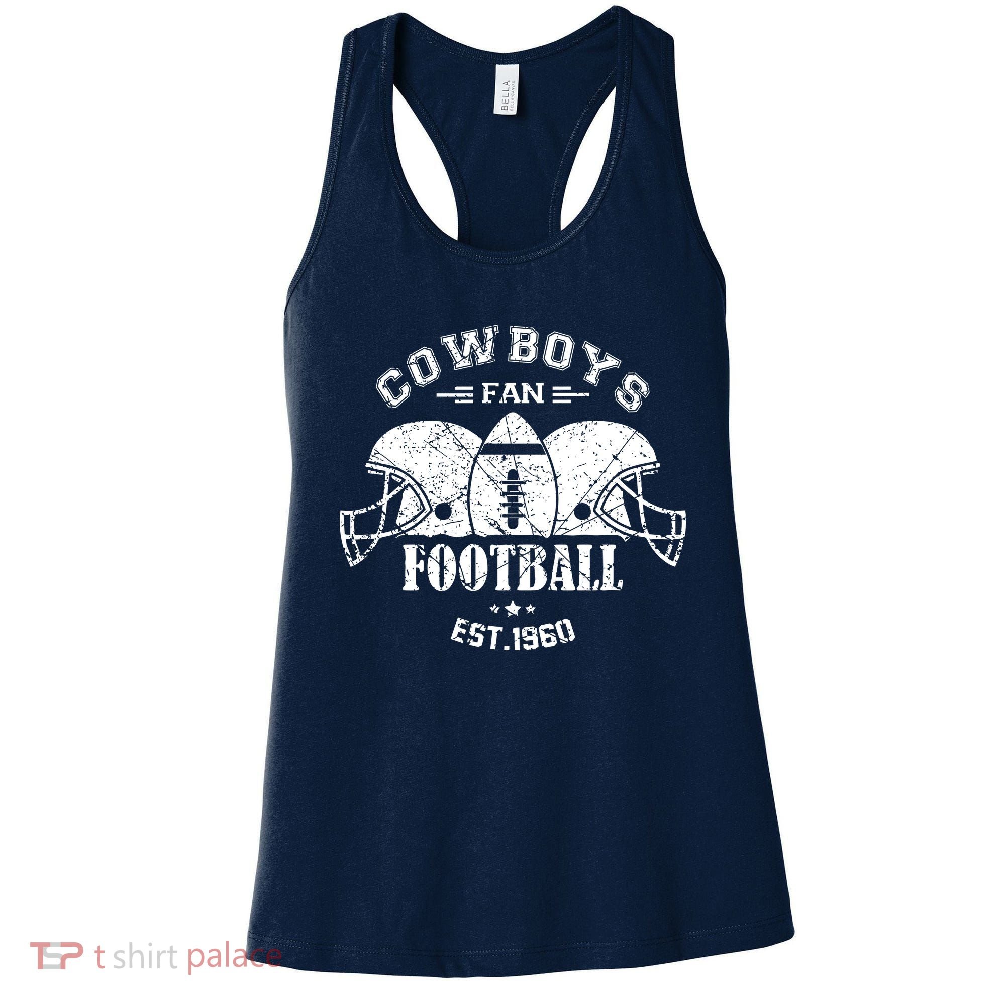 Cowboys Football Est 1960 Fan Women's Tank Top