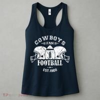 Cowboys Football Est 1960 Fan Women's Tank Top thumb 3