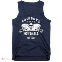 Cowboys Football Est 1960 Fan Tank Top thumb 0