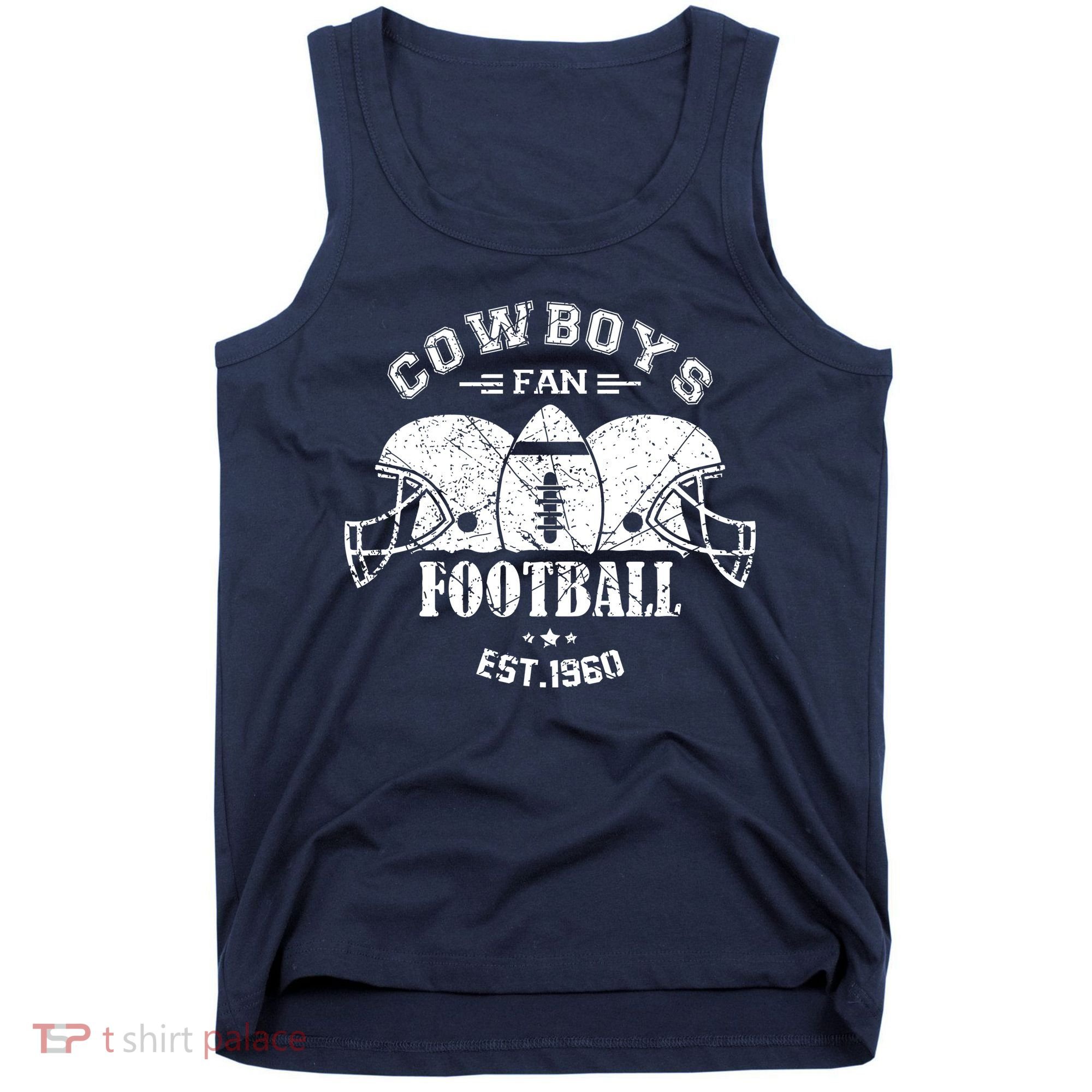Cowboys Football Est 1960 Fan Tank Top