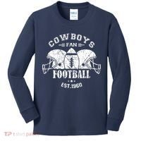 Cowboys Football Est 1960 Fan Kids Long Sleeve Shirt thumb 0