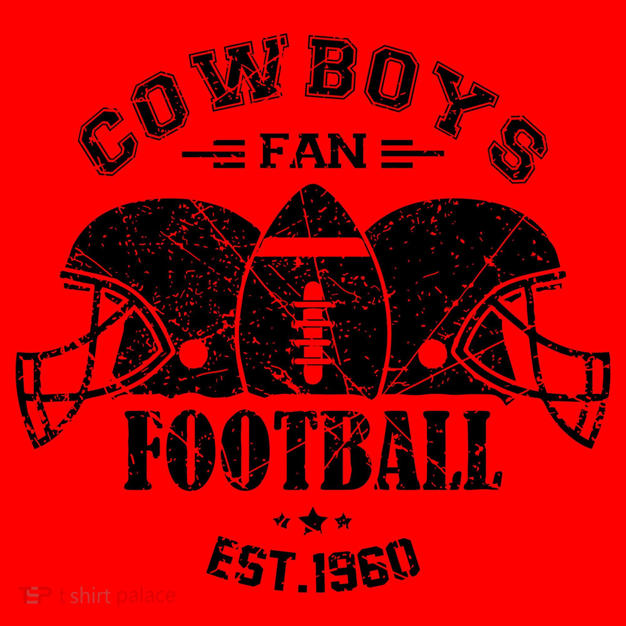 Cowboys Football Est 1960 Fan Santa Hat