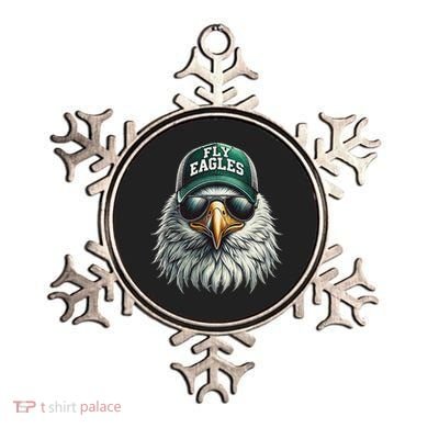 Cool Face Eagle With Sunglasses Vintage Eagles Flying Bird Ornament