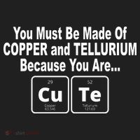 Cute Funny Element Copper Tellurium Women's Sweatshirt thumb 2