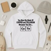 Cute Funny Element Copper Tellurium Hoodie thumb 3
