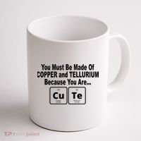 Cute Funny Element Copper Tellurium Coffee Mug thumb 1