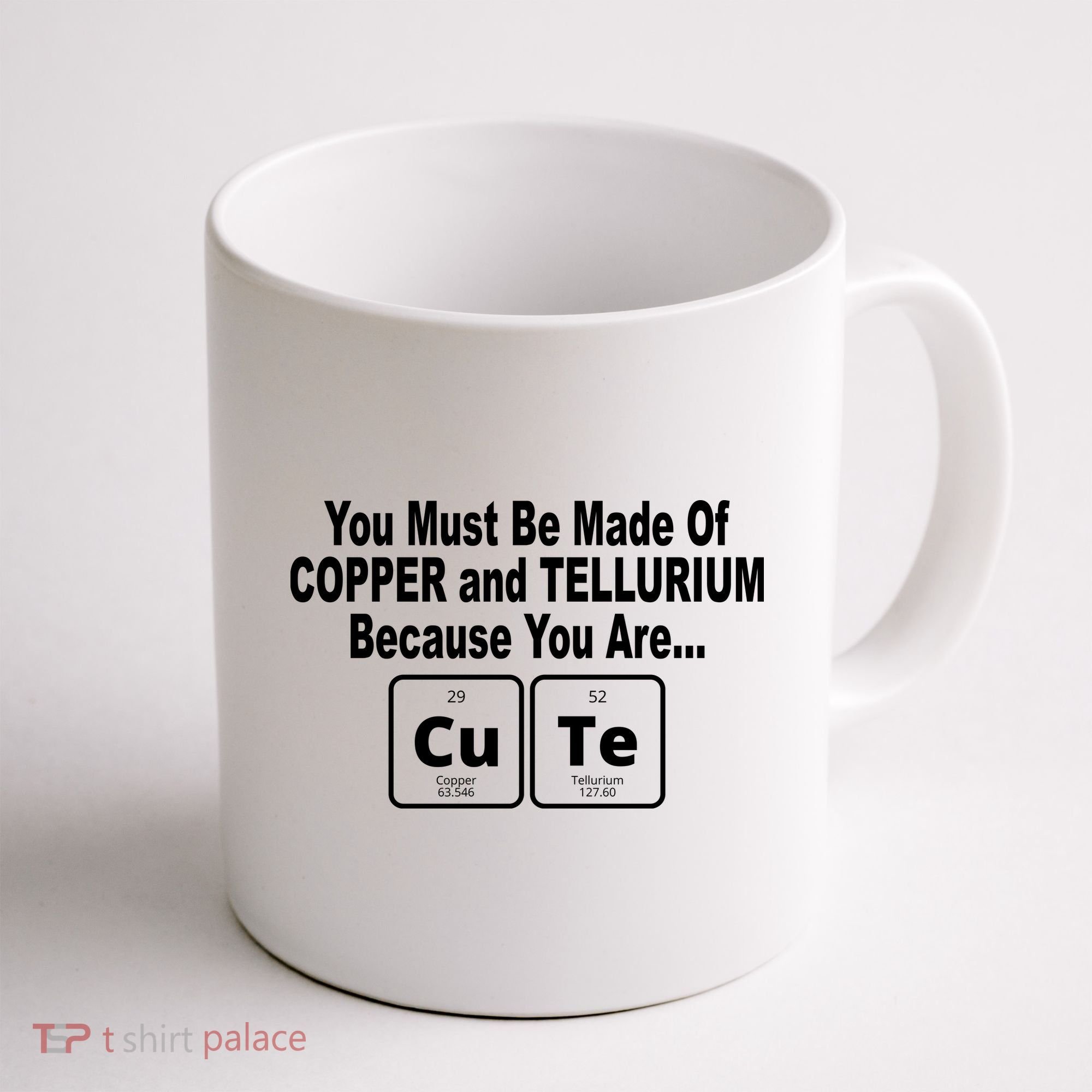 Cute Funny Element Copper Tellurium Coffee Mug