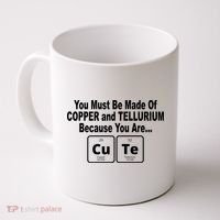Cute Funny Element Copper Tellurium Coffee Mug thumb 0