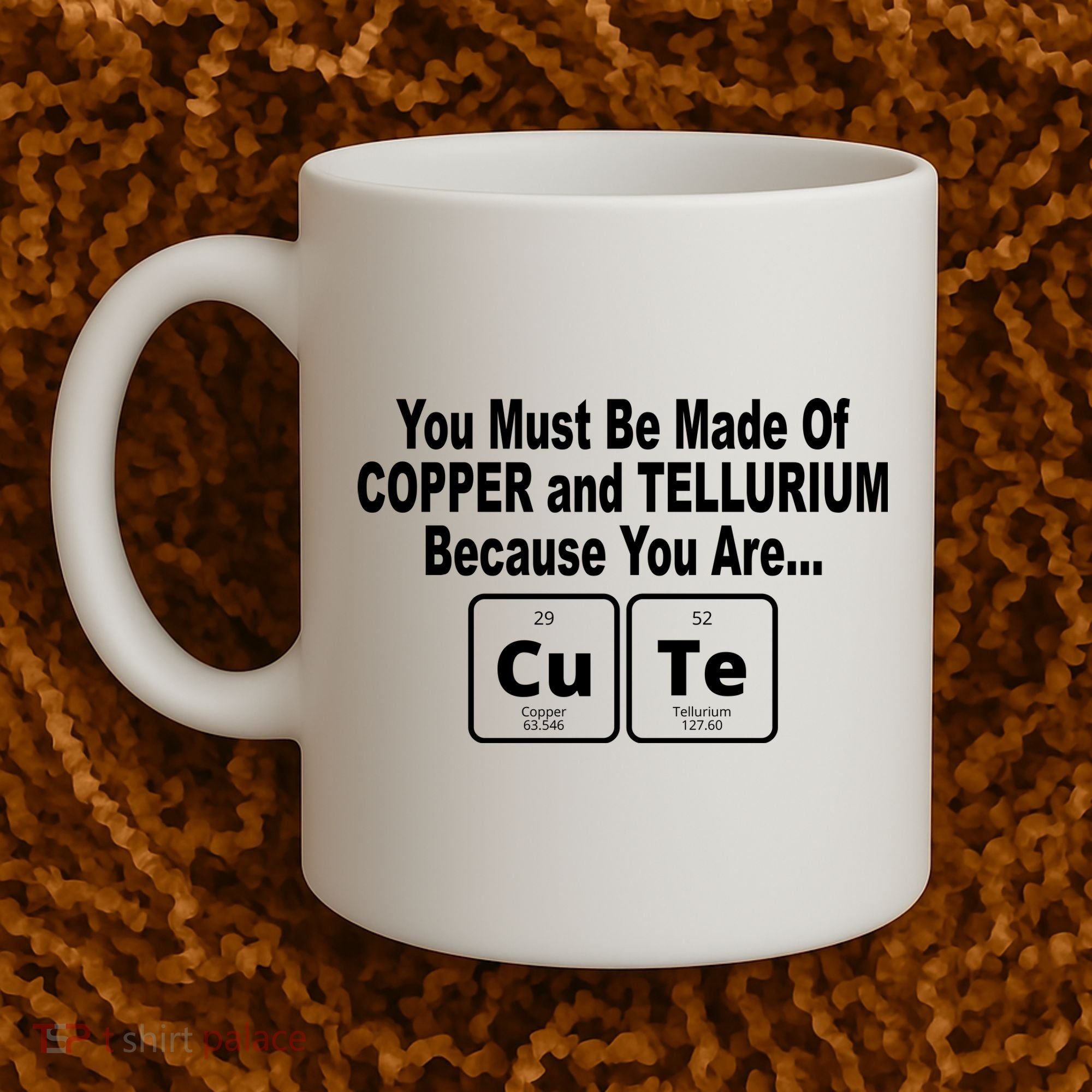 Cute Funny Element Copper Tellurium Coffee Mug