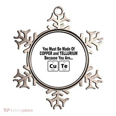 Cute Funny Element Copper Tellurium Ornament