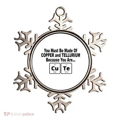 Cute Funny Element Copper Tellurium Ornament