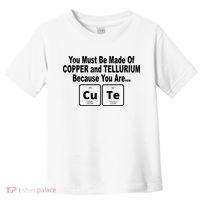 Cute Funny Element Copper Tellurium Toddler T-Shirt thumb 0