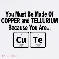 Cute Funny Element Copper Tellurium Women's Long Sleeve Shirt thumb 2