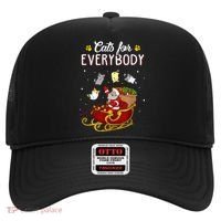 Cats For Everybody Ugly Christmas Cat Funny Xmas Hat thumb 0