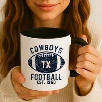 Cowboys Football Est 1960 Coffee Mug thumb 3