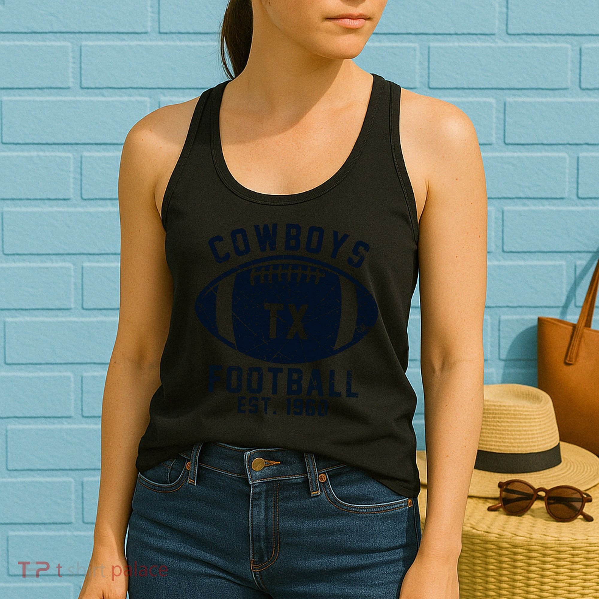 Cowboys Football Est 1960 Women's Tank Top
