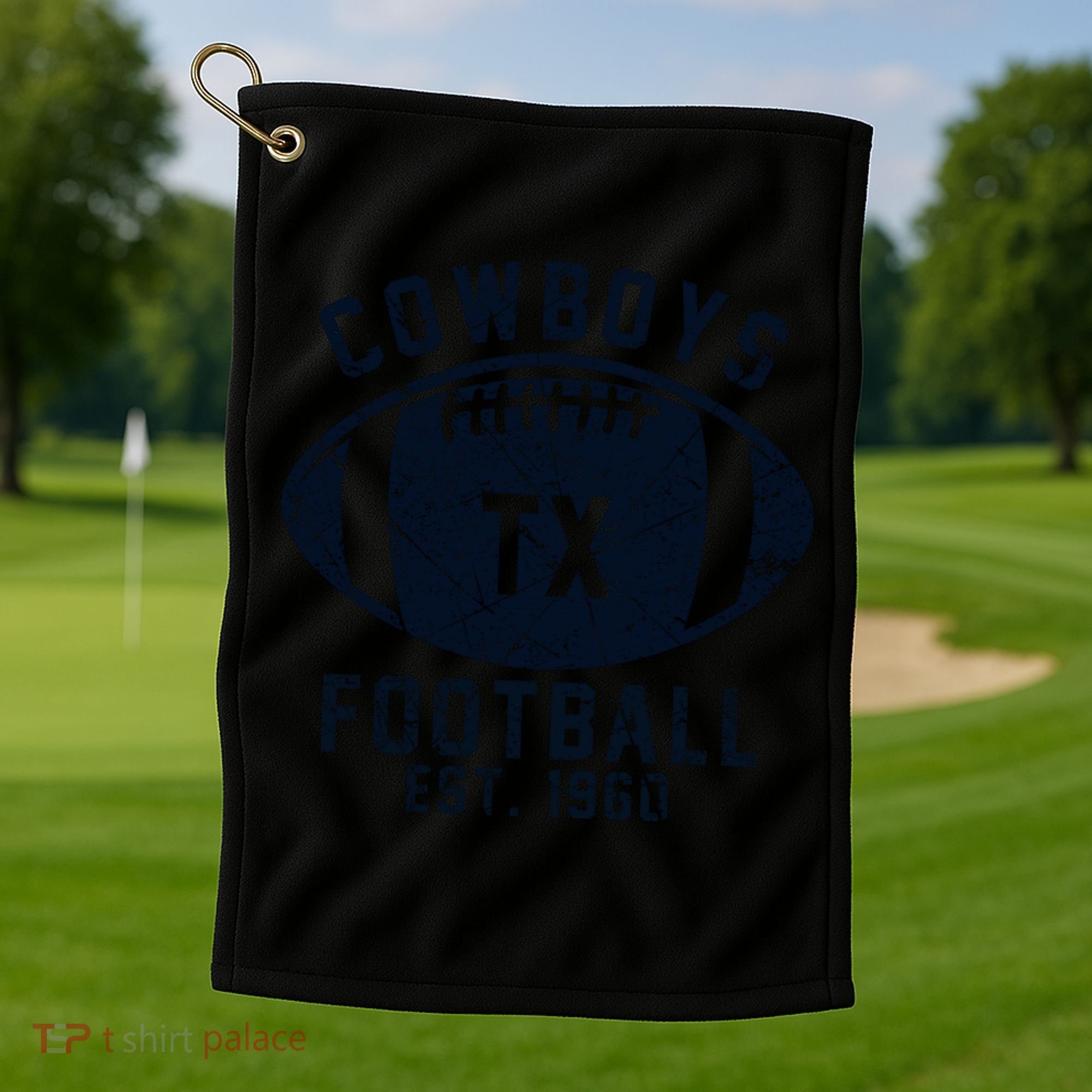 Cowboys Football Est 1960 Golf Towel