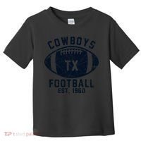 Cowboys Football Est 1960 Toddler T-Shirt thumb 0