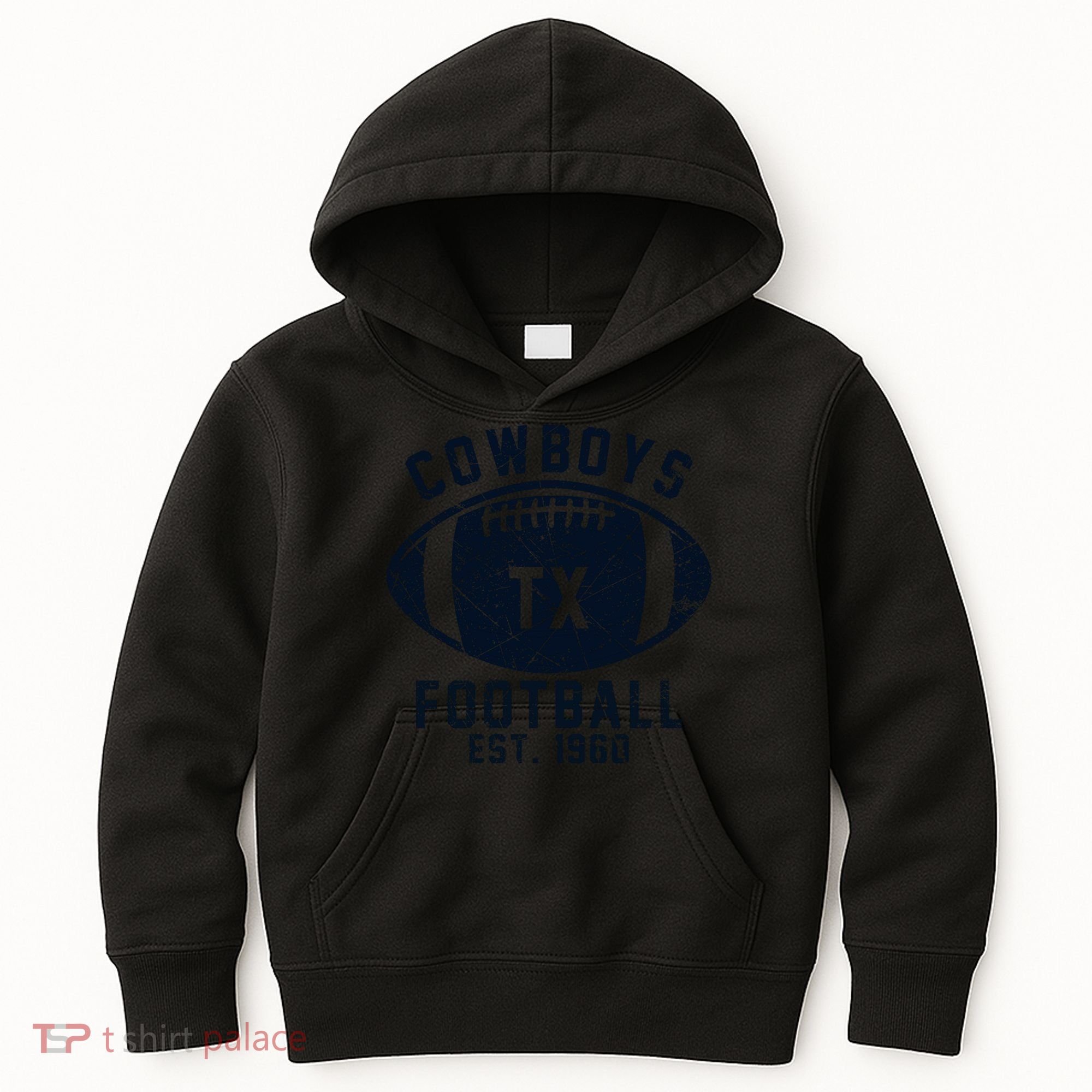 Cowboys Football Est 1960 Kids Hoodie
