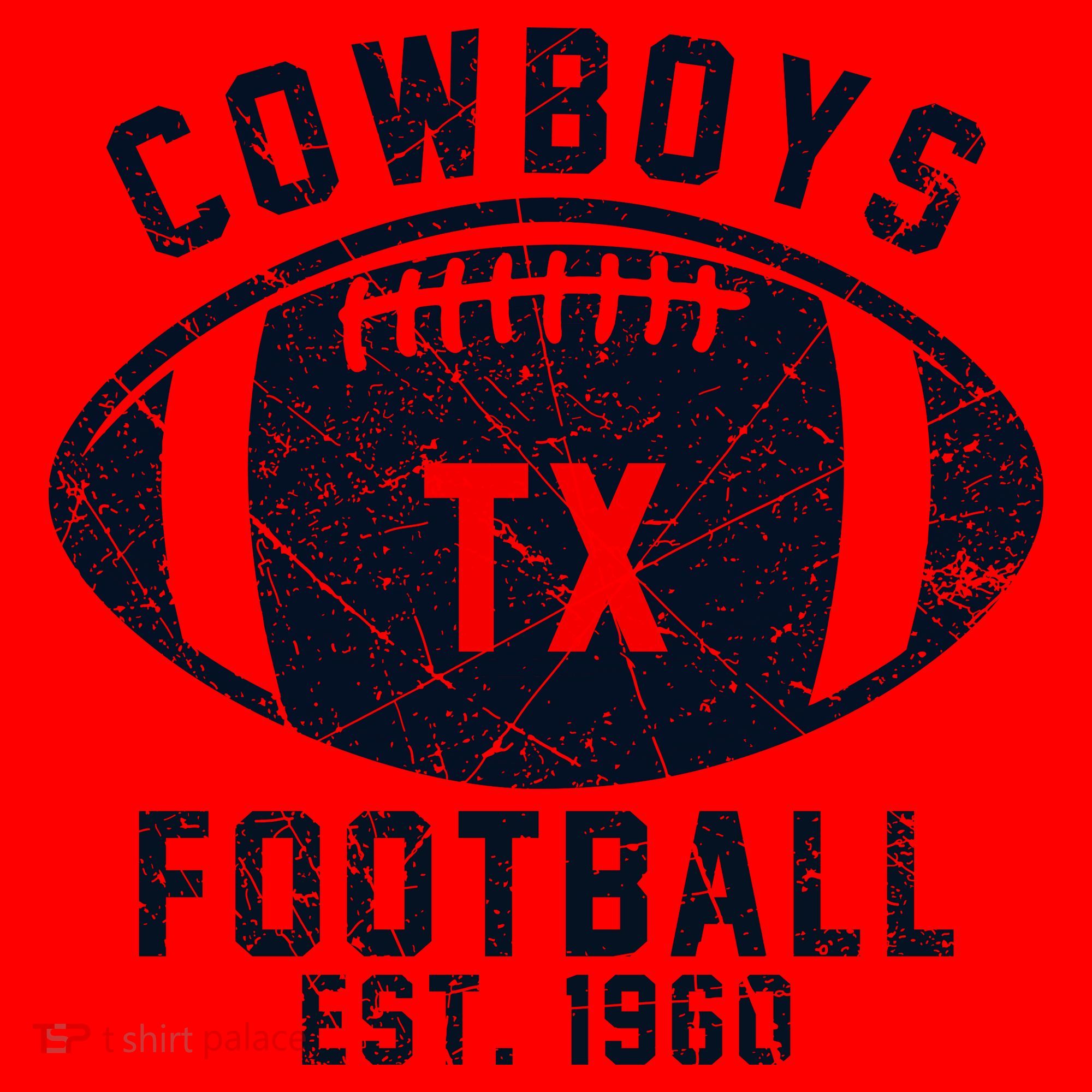 Cowboys Football Est 1960 Santa Hat