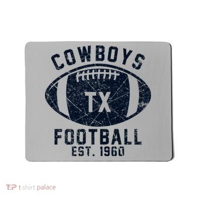 Cowboys Football Est 1960 Mousepad