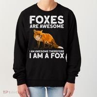 Cool Fox For Men Women Kids Wildlife Animal Fox Lover Women's Sweatshirt thumb 0