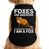 Cool Fox For Men Women Kids Wildlife Animal Fox Lover Doggie Tank thumb 0
