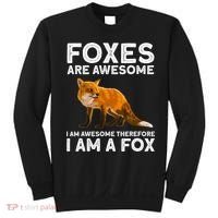 Cool Fox For Men Women Kids Wildlife Animal Fox Lover Sweatshirt thumb 0