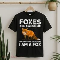 Cool Fox For Men Women Kids Wildlife Animal Fox Lover T-Shirt thumb 2