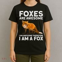 Cool Fox For Men Women Kids Wildlife Animal Fox Lover T-Shirt thumb 4