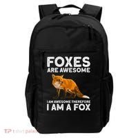 Cool Fox For Men Women Kids Wildlife Animal Fox Lover Backpack thumb 0
