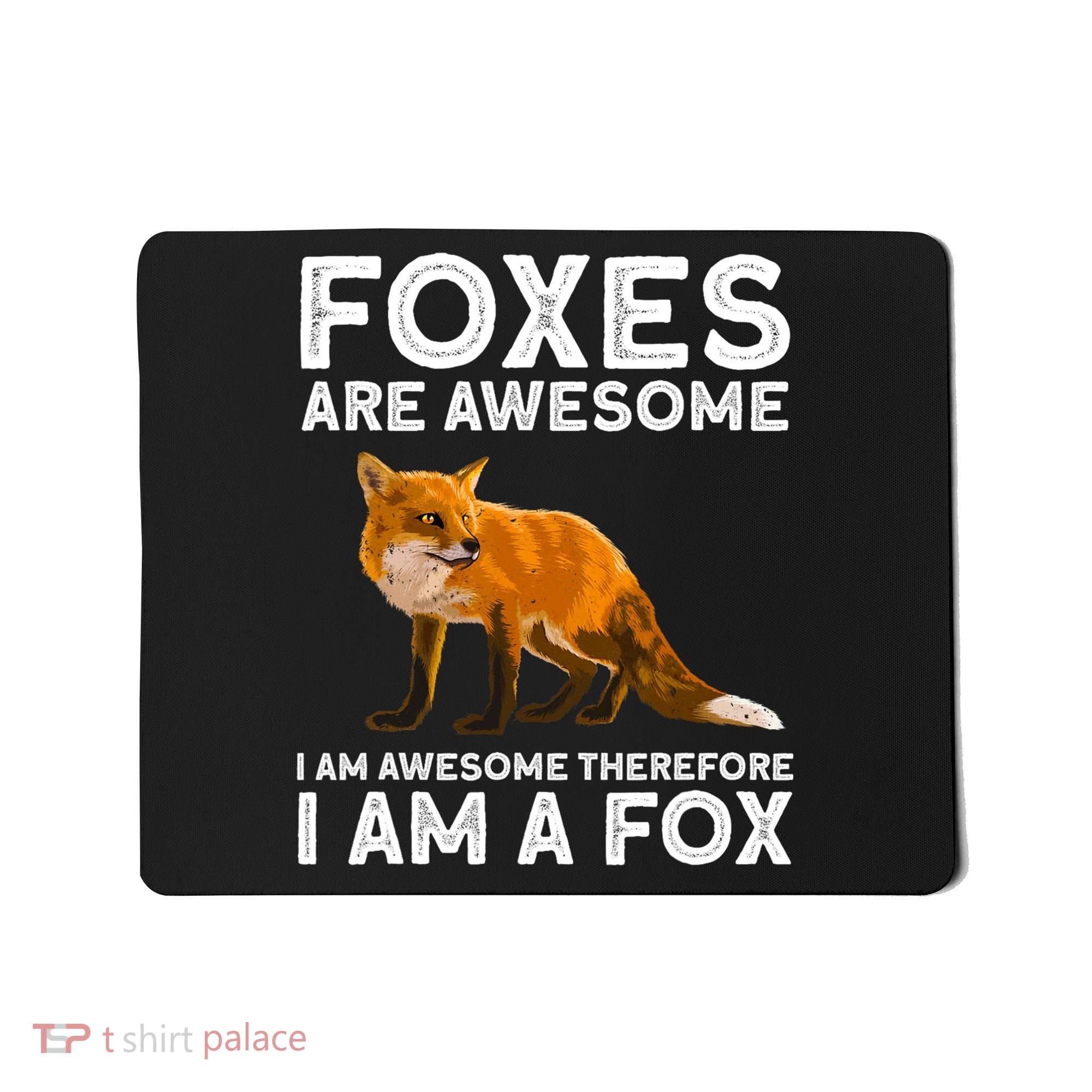 Cool Fox For Men Women Kids Wildlife Animal Fox Lover Mousepad
