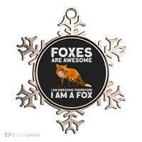 Cool Fox For Men Women Kids Wildlife Animal Fox Lover Ornament thumb 0