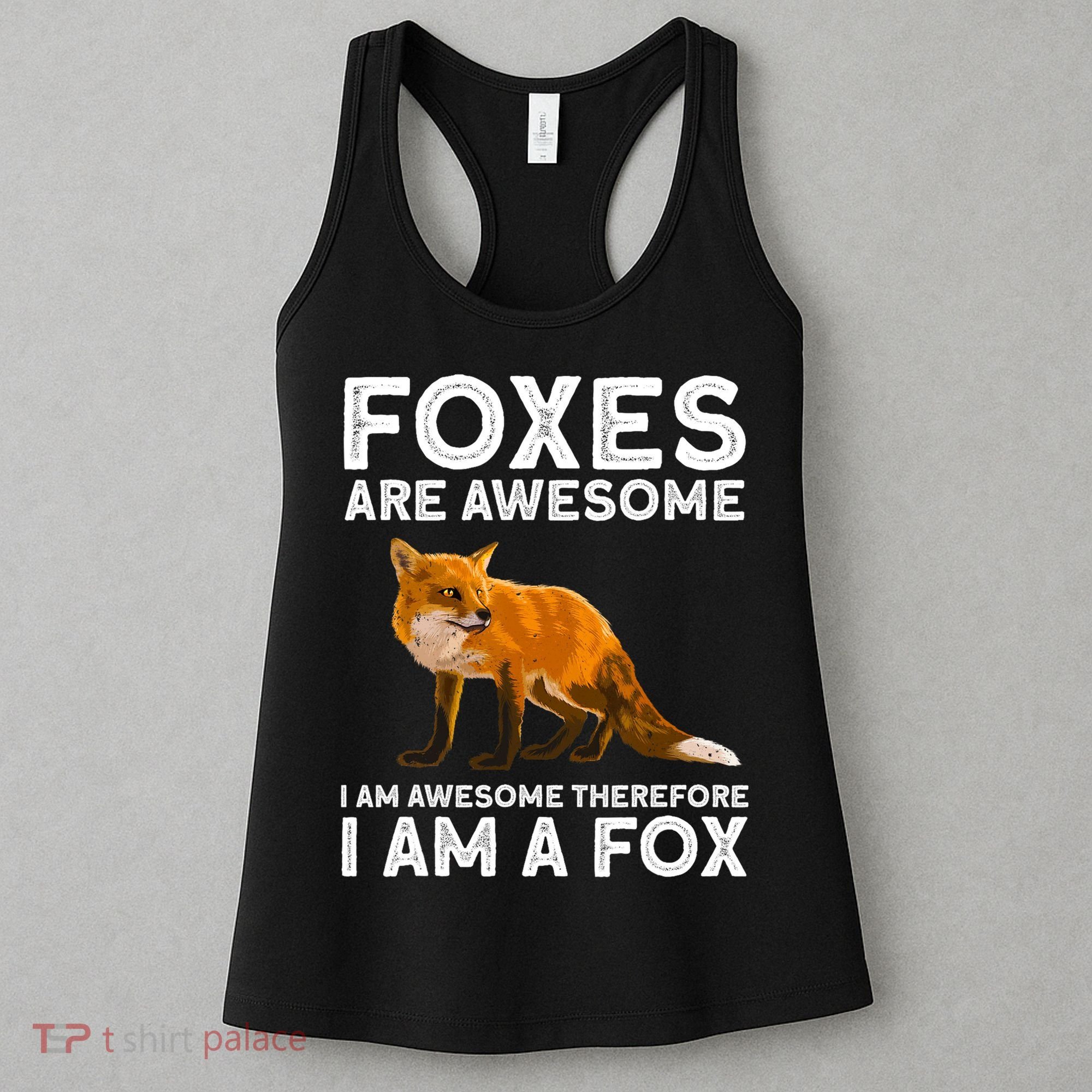 Cool Fox For Men Women Kids Wildlife Animal Fox Lover Women's Tank Top