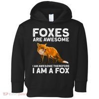 Cool Fox For Men Women Kids Wildlife Animal Fox Lover Toddler Hoodie thumb 0