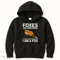 Cool Fox For Men Women Kids Wildlife Animal Fox Lover Kids Hoodie thumb 0