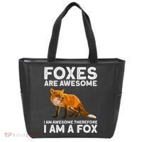 Cool Fox For Men Women Kids Wildlife Animal Fox Lover Tote Bag thumb 0