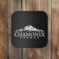Chamonix France  French Alps Mountain Town Coaster thumb 0