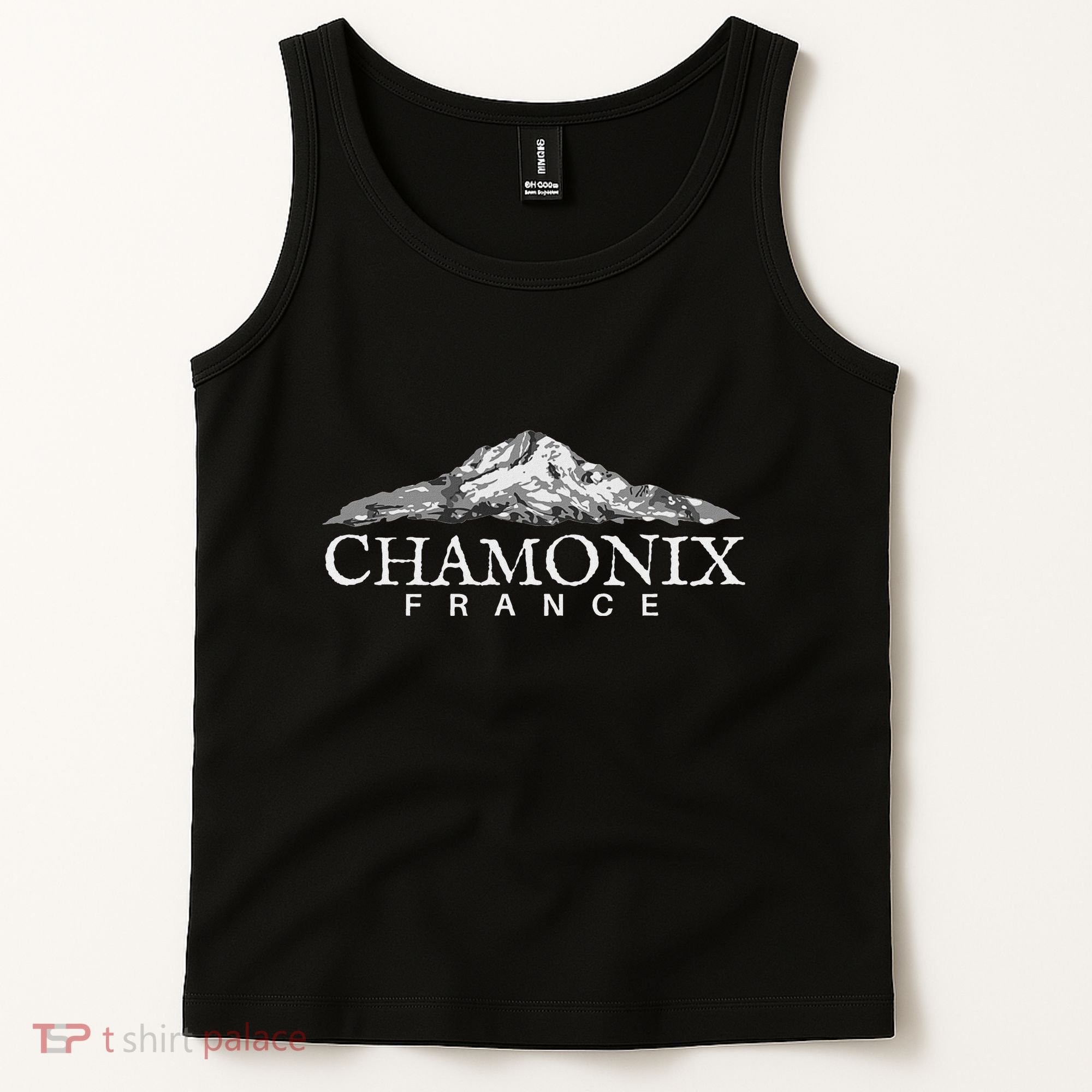 Chamonix France  French Alps Mountain Town Tank Top