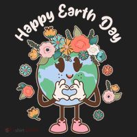 Cute Flower Floral Happy Earth Day Hat thumb 2