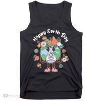 Cute Flower Floral Happy Earth Day Tank Top thumb 0