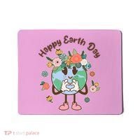 Cute Flower Floral Happy Earth Day Mousepad thumb 0