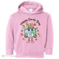 Cute Flower Floral Happy Earth Day Toddler Hoodie thumb 0