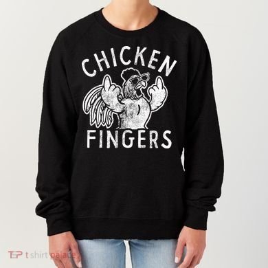 Chicken Fingers Funny Offensive Women's Sweatshirt